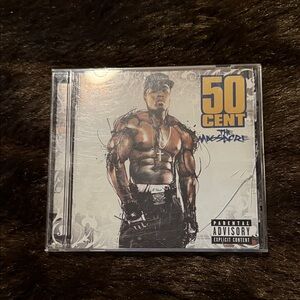 50 Cent The Massacre CD - Black and White Cover